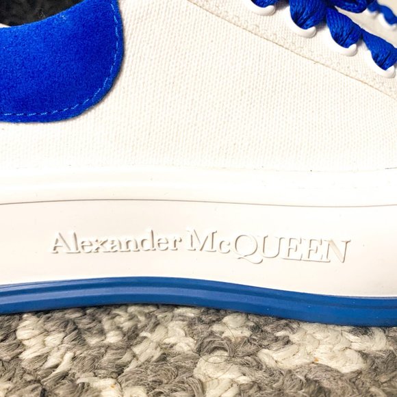 🔥 HOT ITEM! 🔥 Alexander McQueen Deck Plimsoll Sneakers - Picture 3 of 8